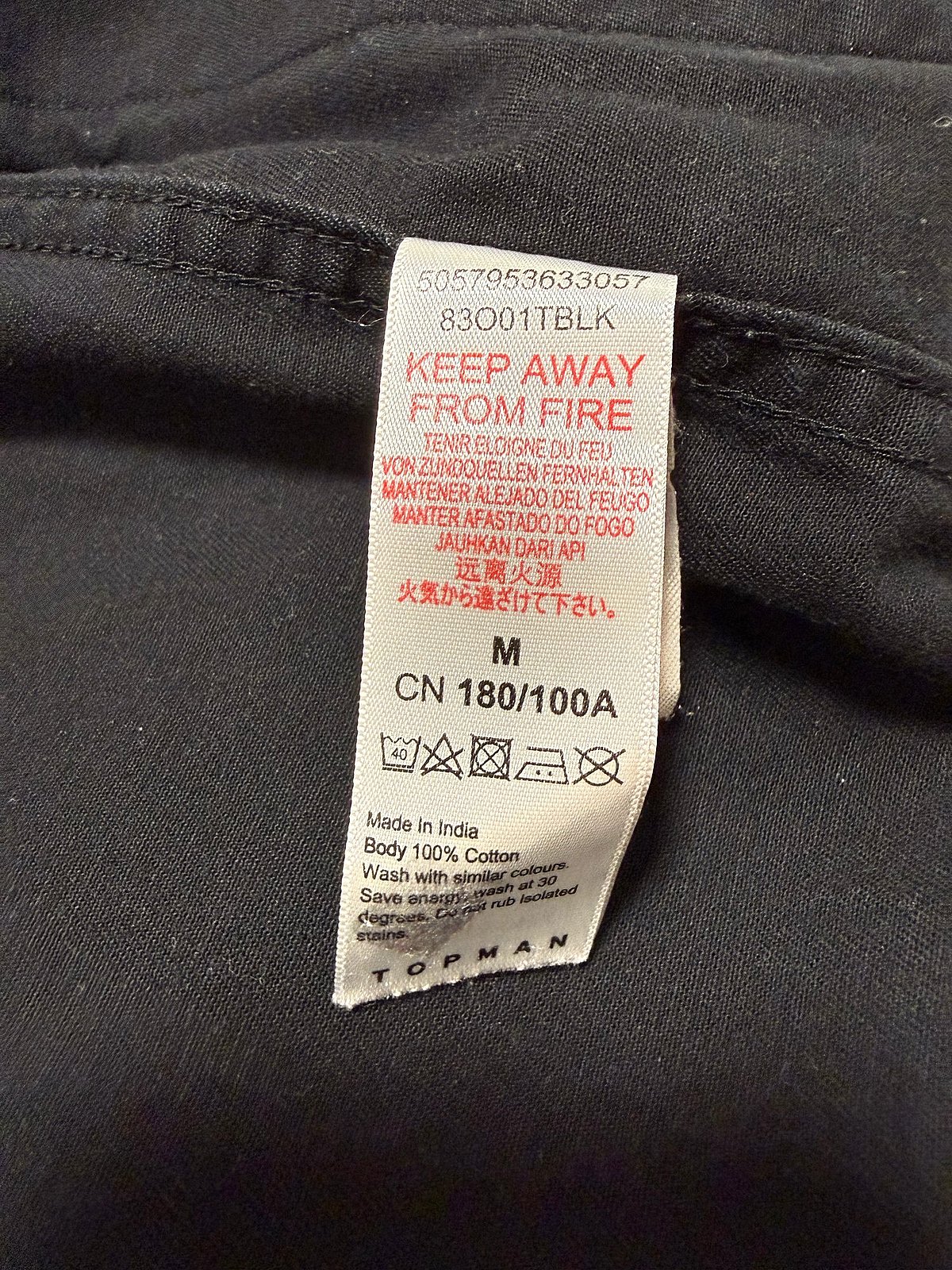 Topman Black Utility Jacket, photo 3