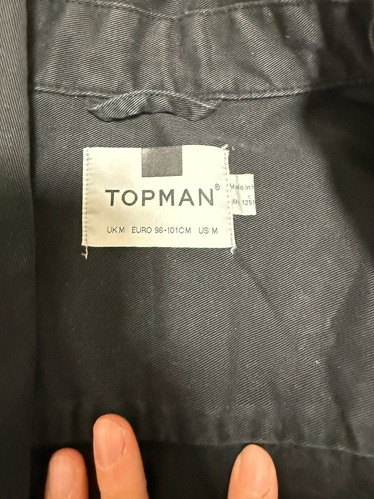 Topman Black Utility Jacket, photo 2
