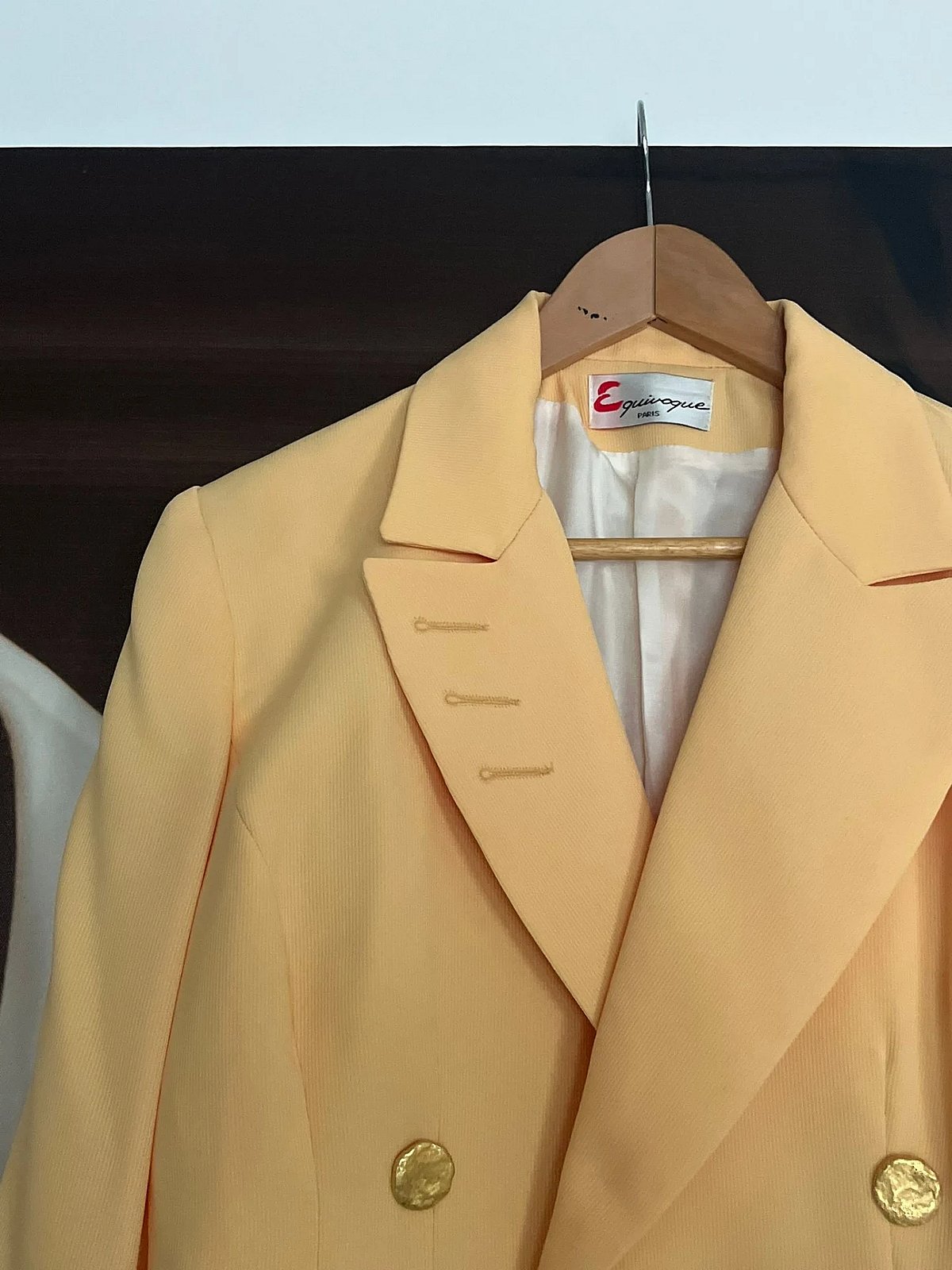 Vintage Yellow Three Piece Suit Set, photo 6