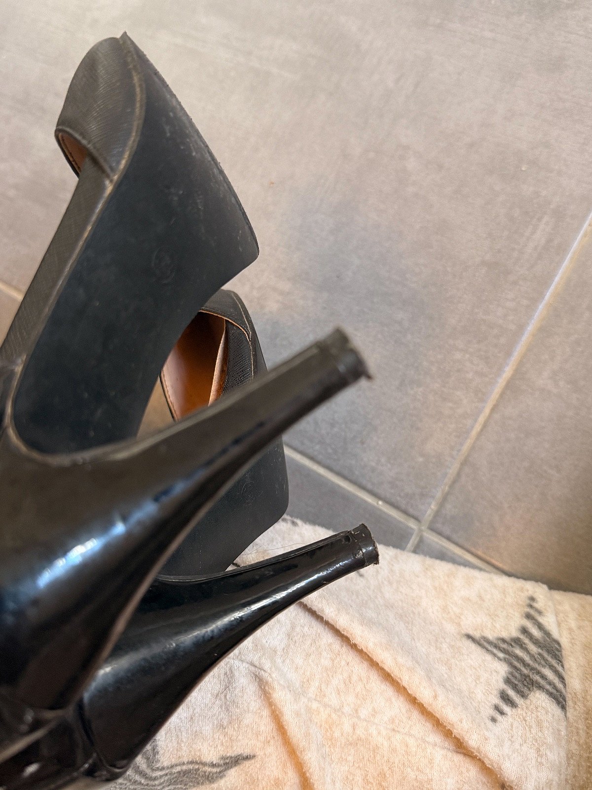 Black Pointed Toe High Heels, photo 4
