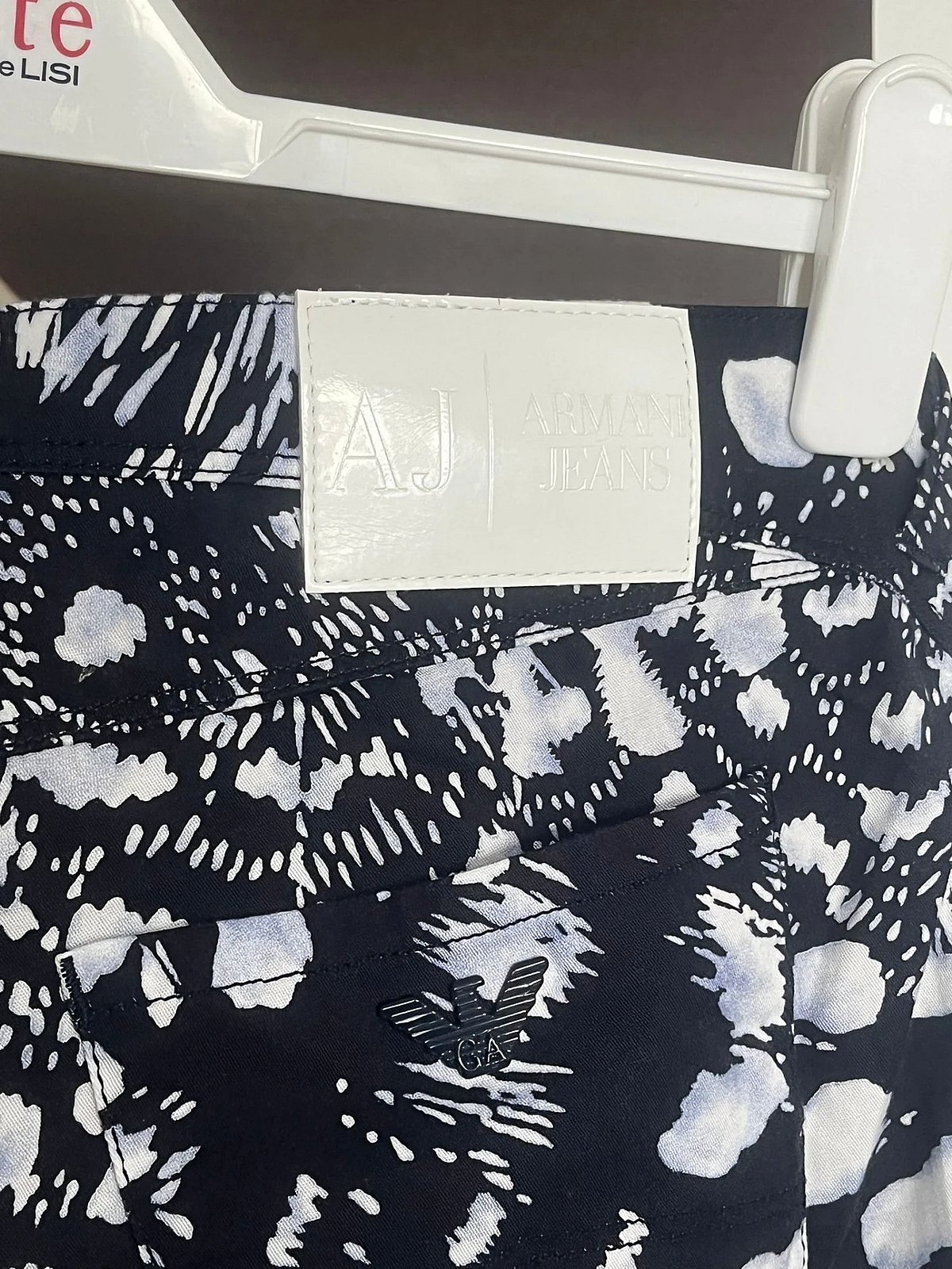 Armani Jeans Patterned Slim Trousers, photo 4