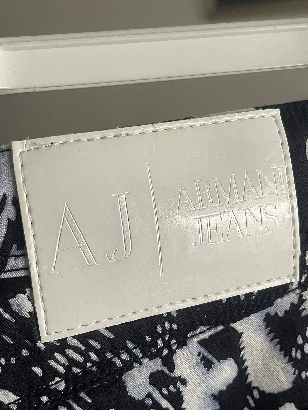 Armani Jeans Patterned Slim Trousers, photo 3