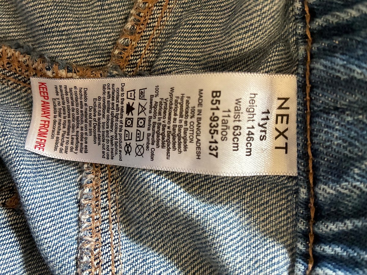 NextGirls blue heart jeans, photo 4