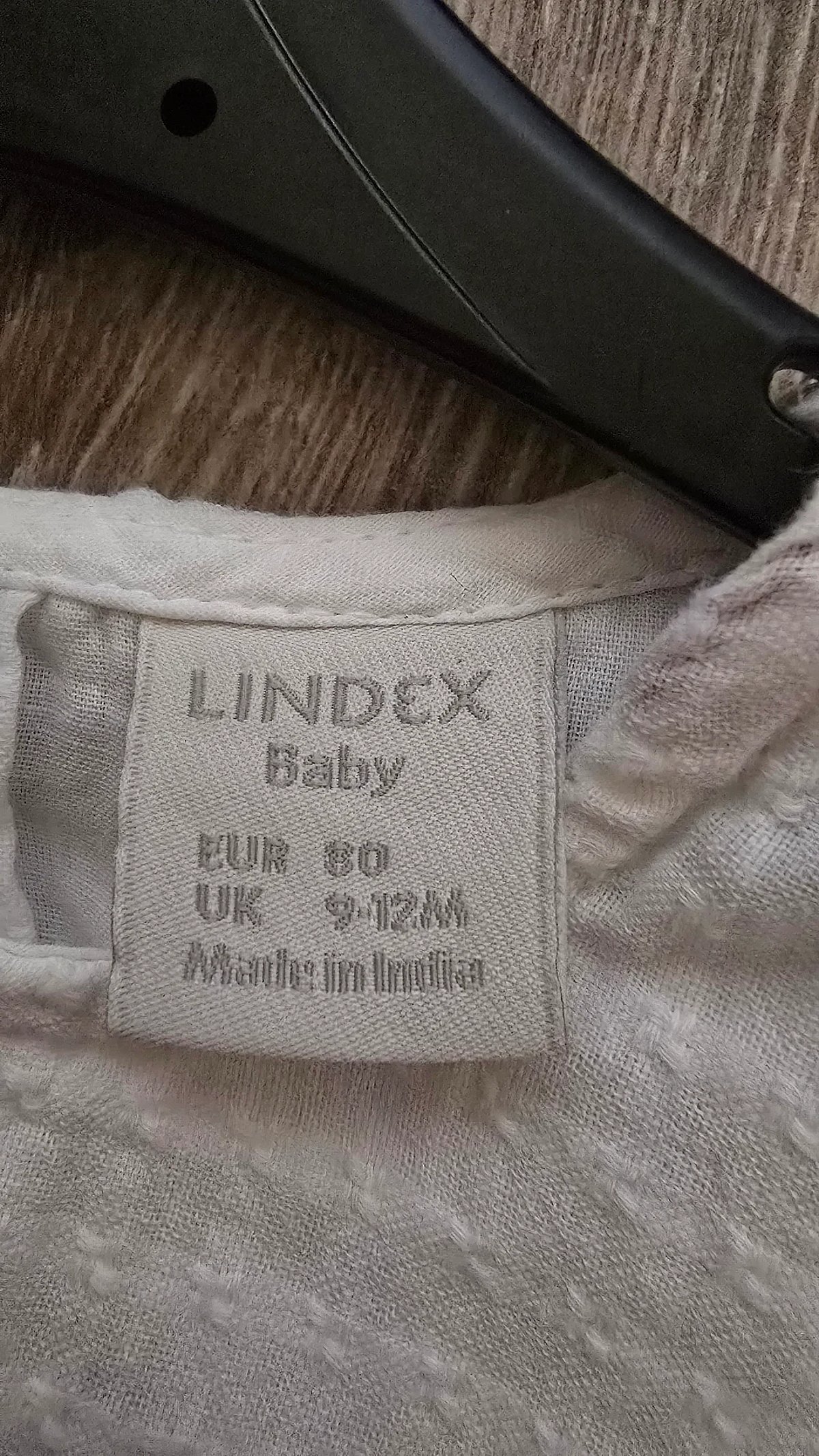 Abito Lindex bianco in cotone biologico ricamato, foto 6