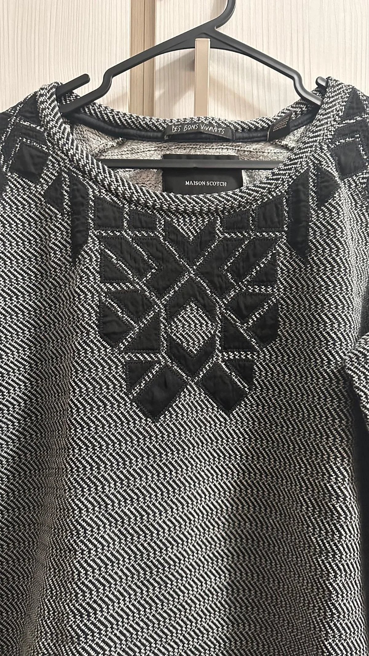 Maison Scotch Geometric Knit Sweater - photo 3