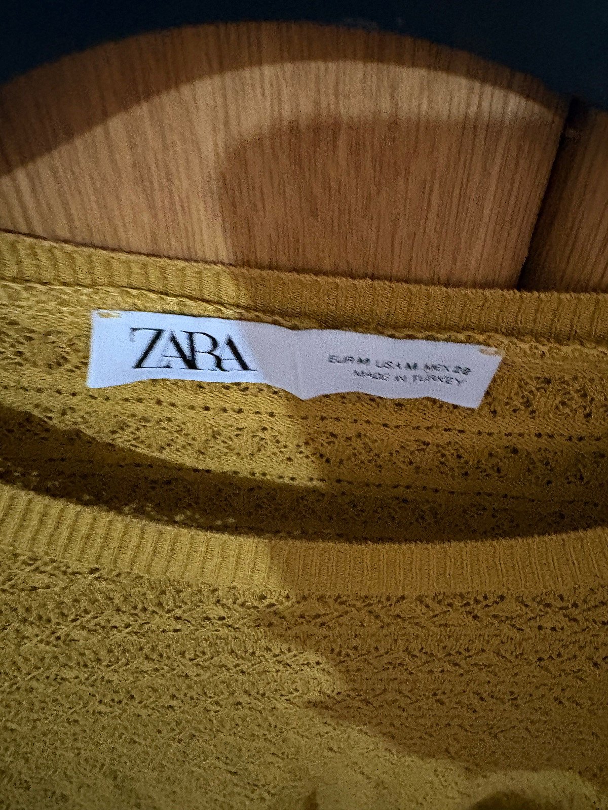 Zara Yellow Knit Jumper, photo 2