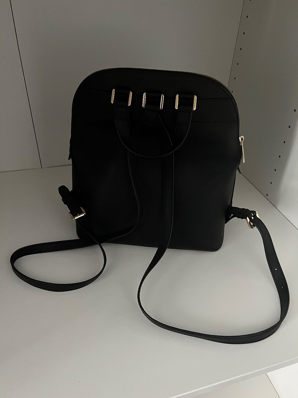 Michael Kors black backpack, photo 2