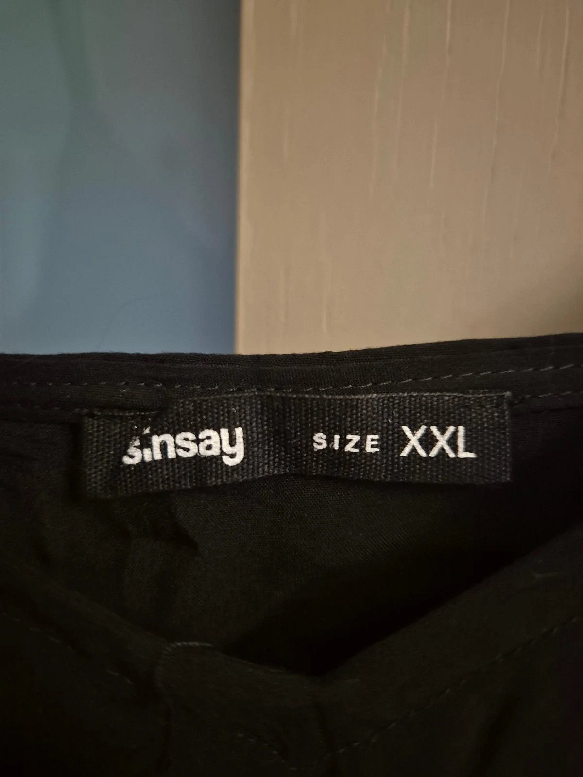 Black Sinsay Maxi Slip Dress, photo 3