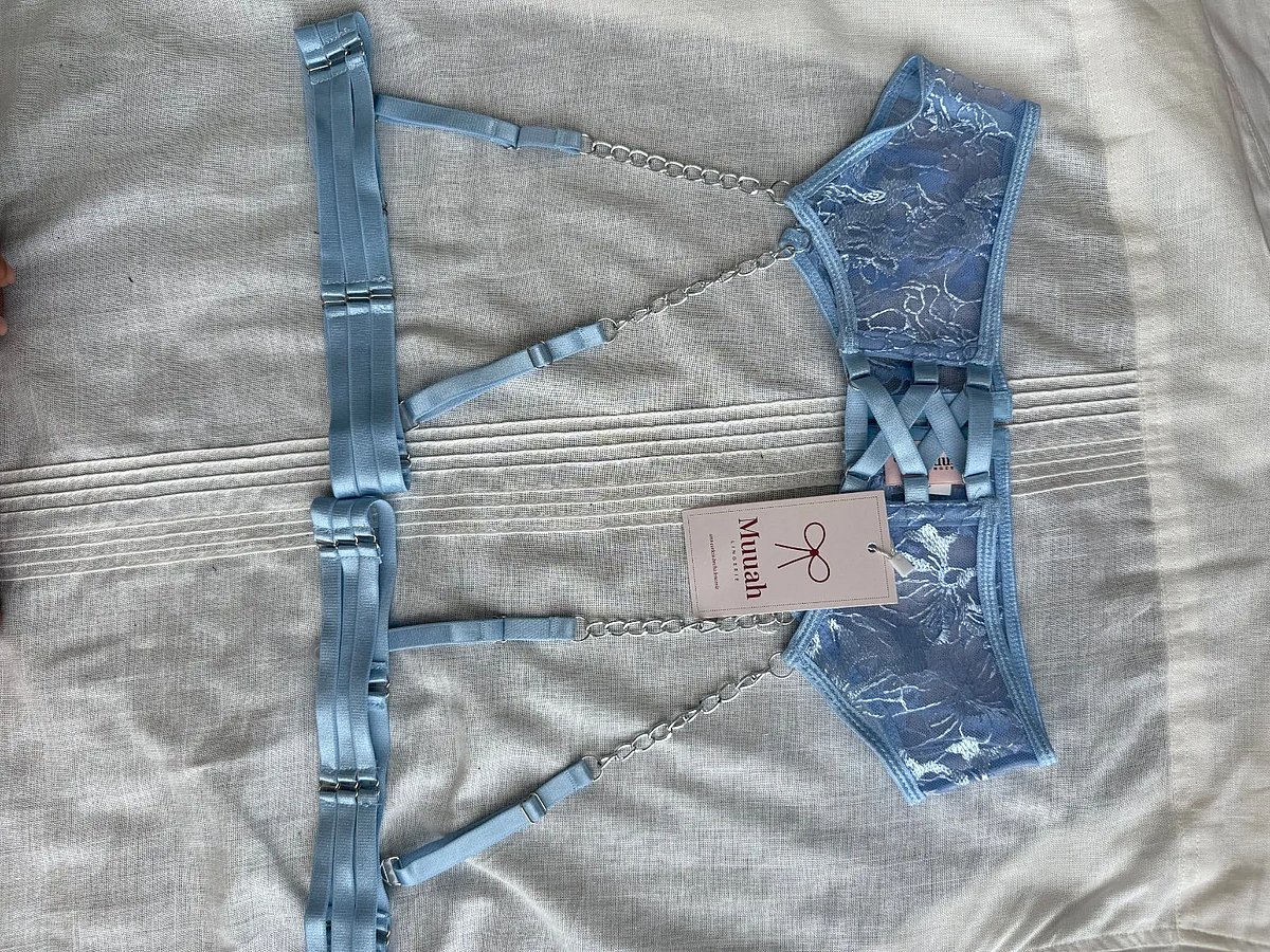 Set di lingerie blu "Dark Fantasy", foto 4