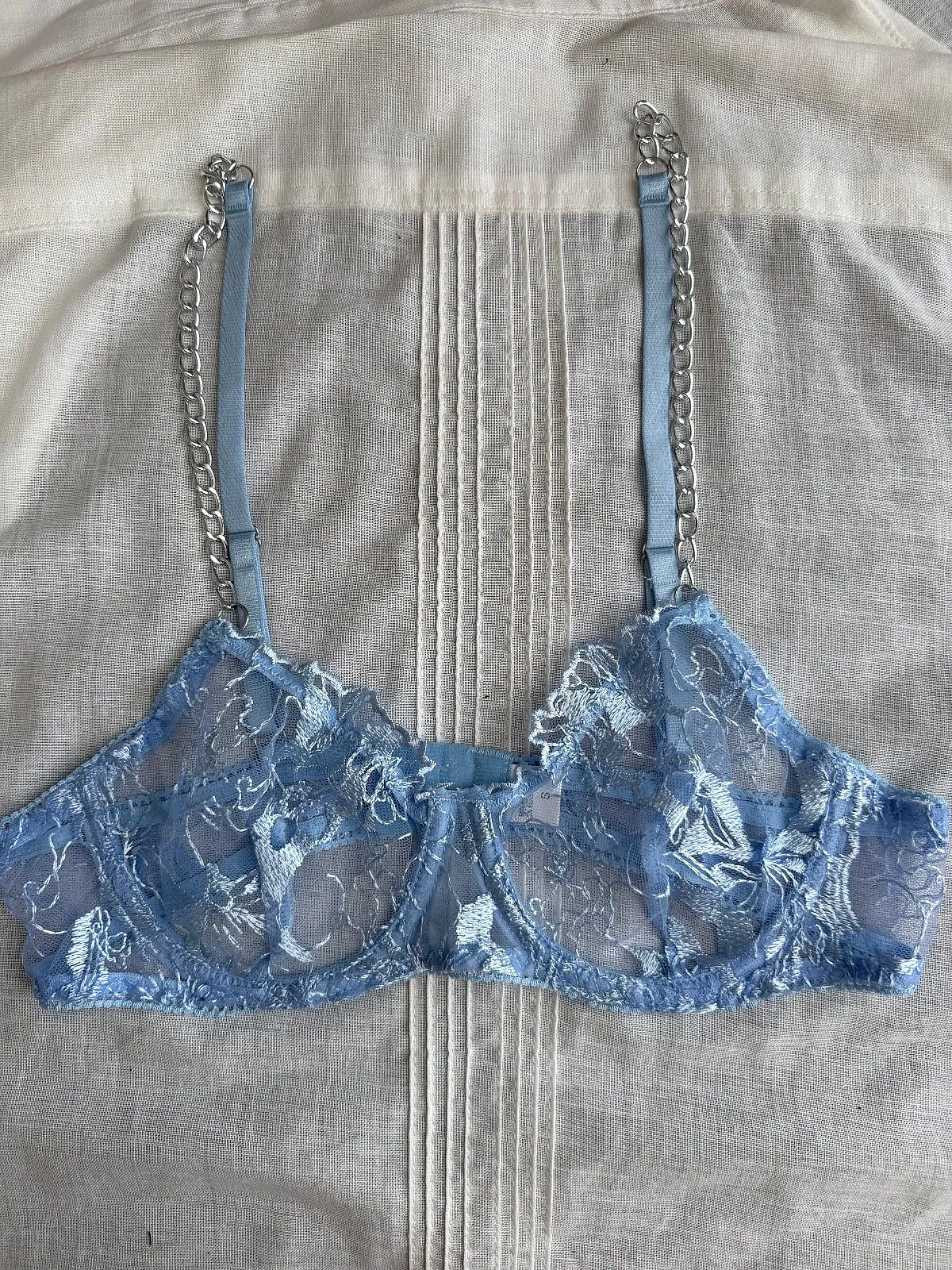 Set di lingerie blu "Dark Fantasy", foto 3