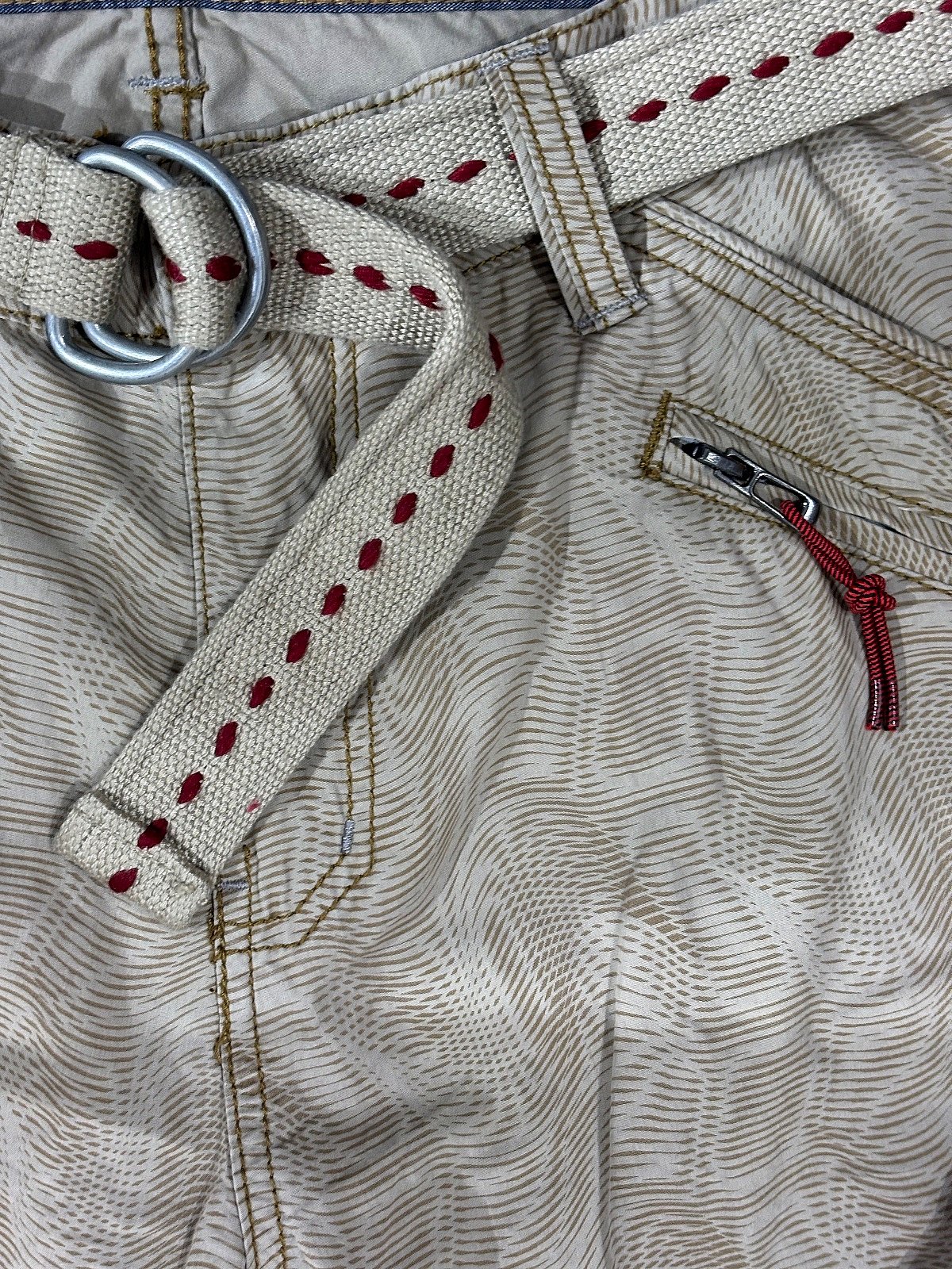 Pantaloni cargo cropped con fantasia Timezone - photo 3