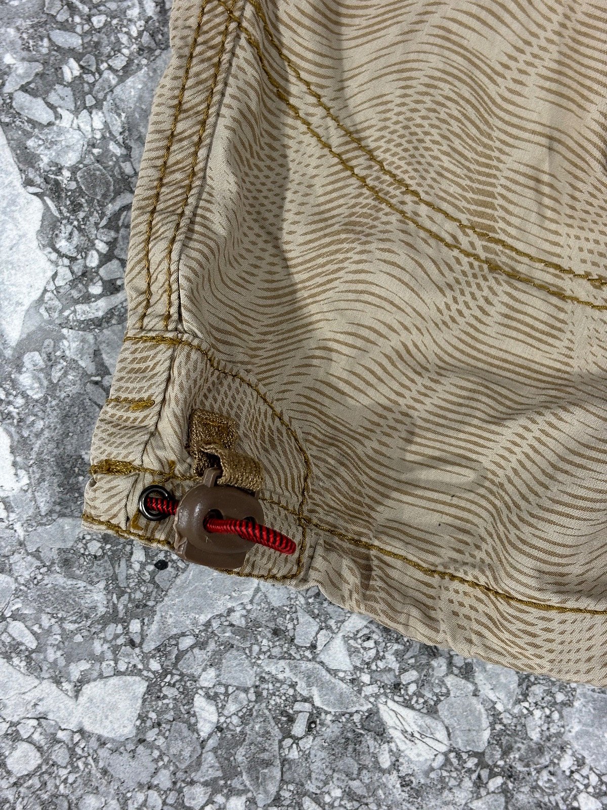 Pantaloni cargo cropped con fantasia Timezone - photo 2