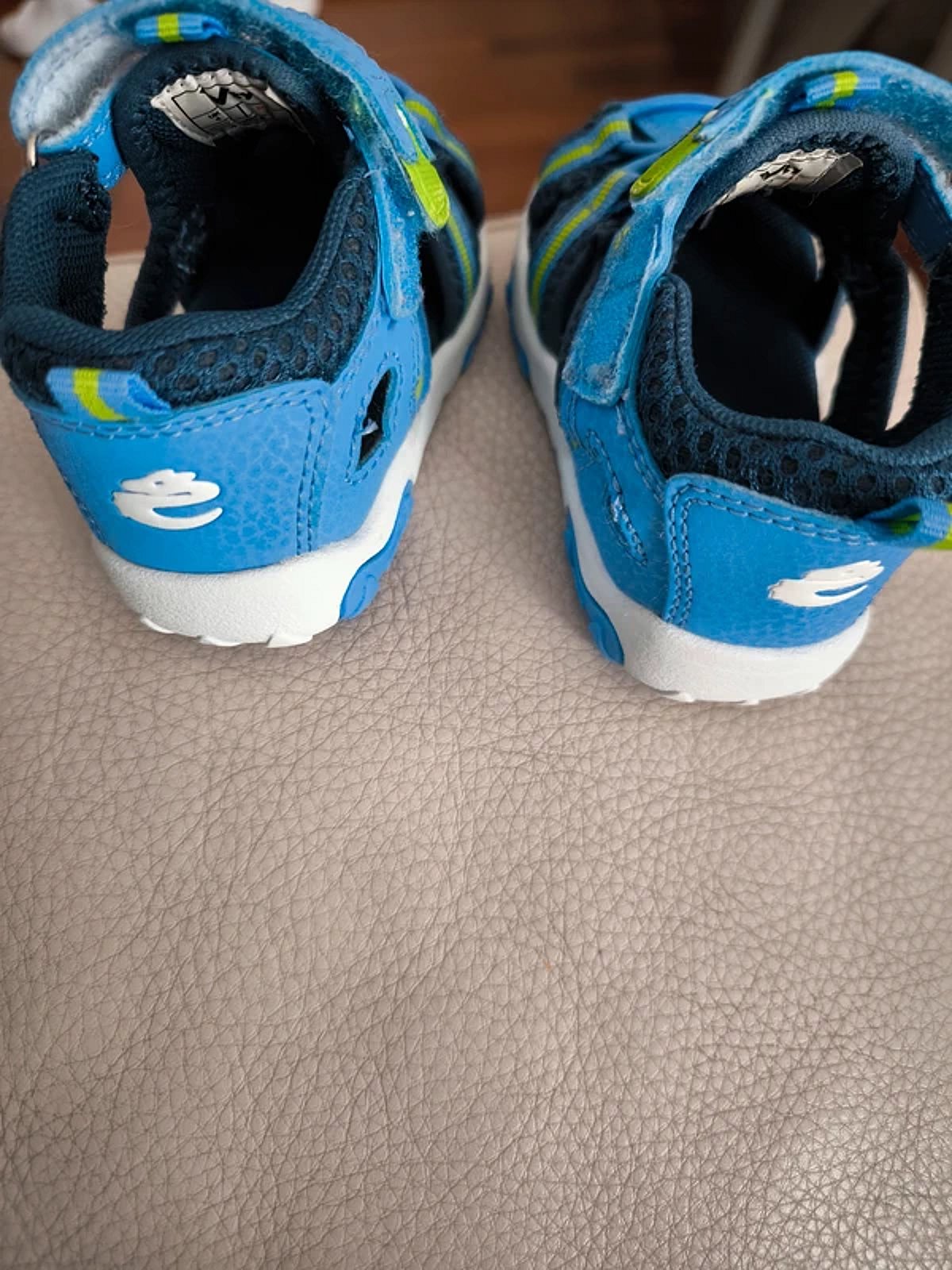 Vty blue closed toe sandals, photo 4