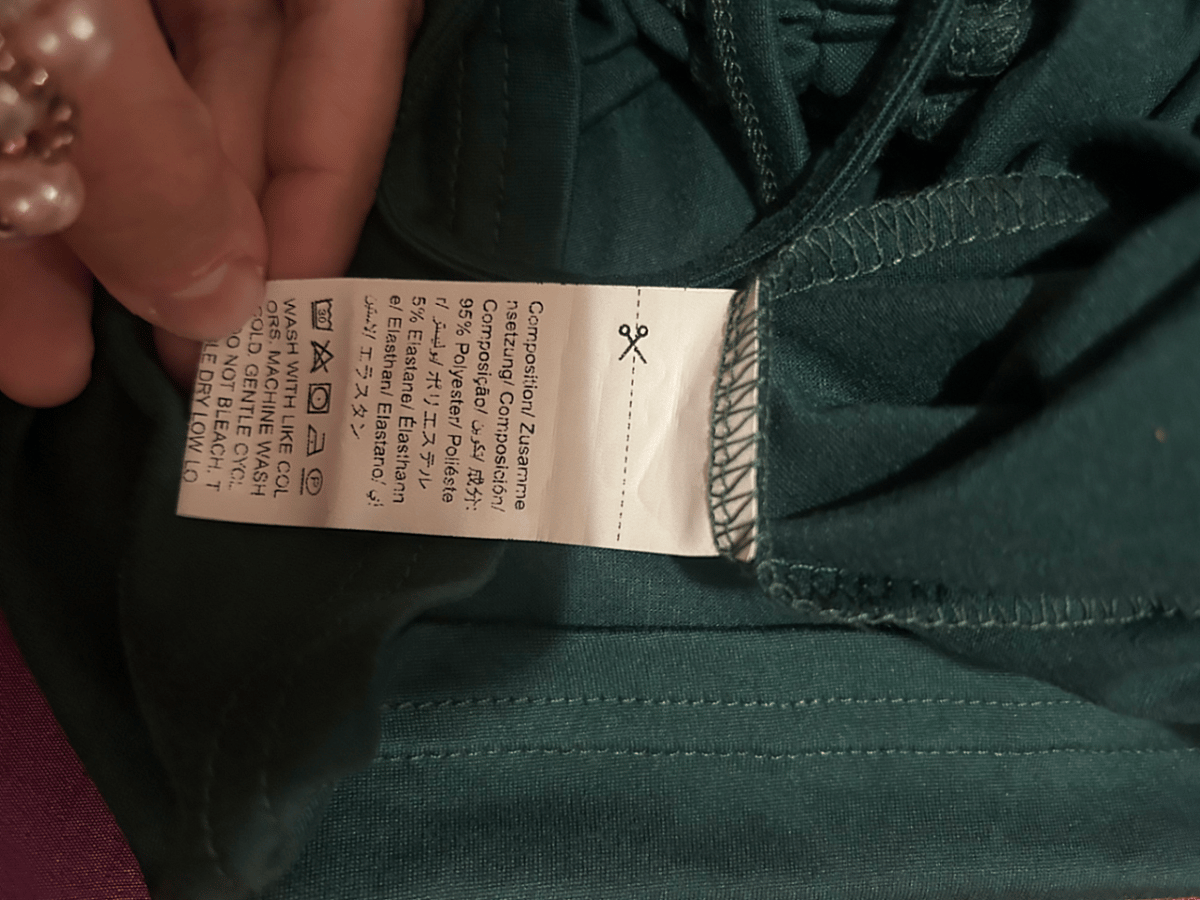 Dark Green Ruched Mini Dress - photo 3