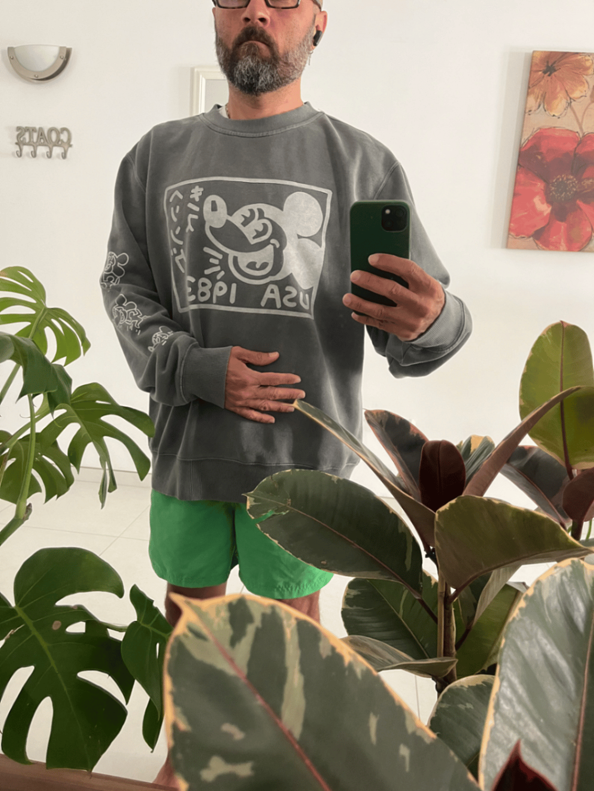 Mickey Mouse Keith Haring Sweatshirt, photo 4