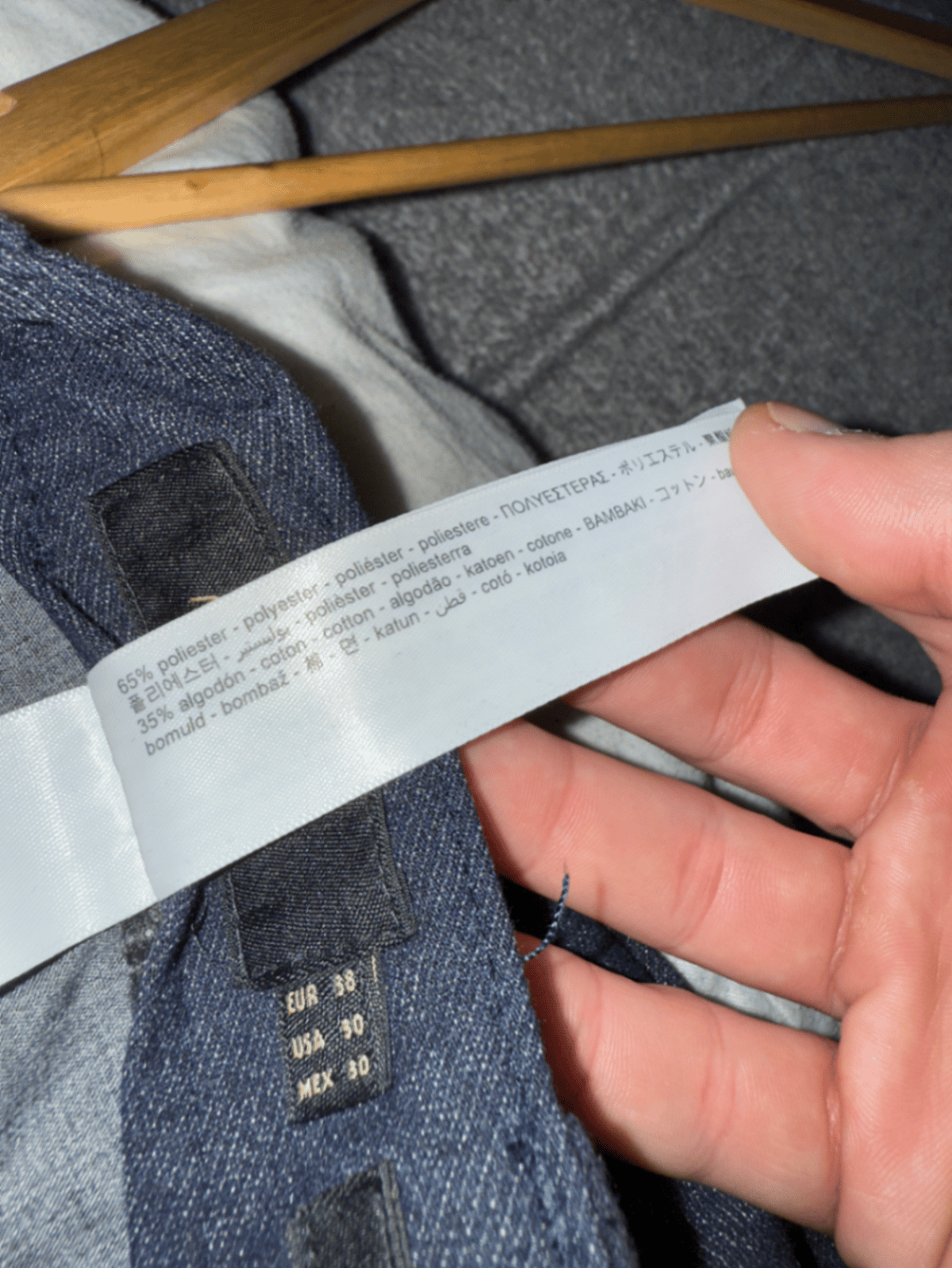Pantalones informales azul marino de Massimo Dutti, foto 2