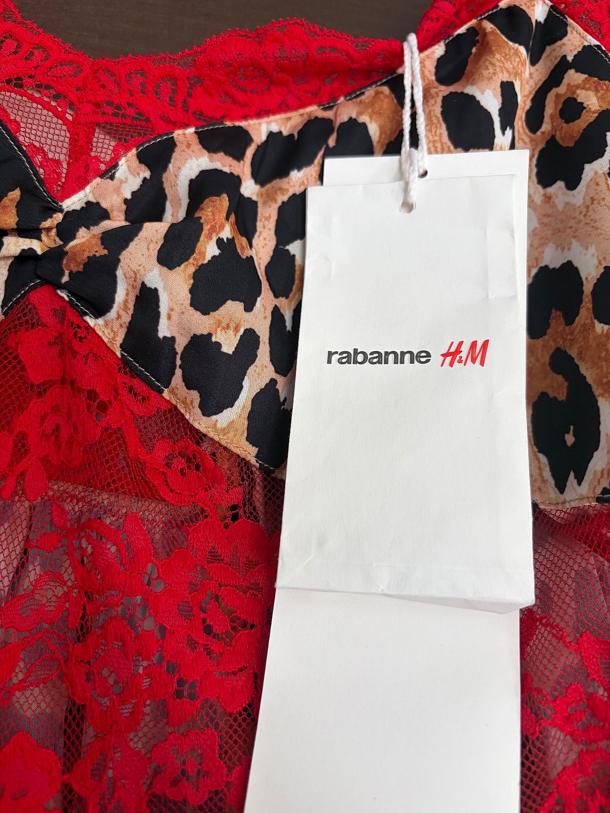 Rabanne x H&M animal-print dress, photo 3