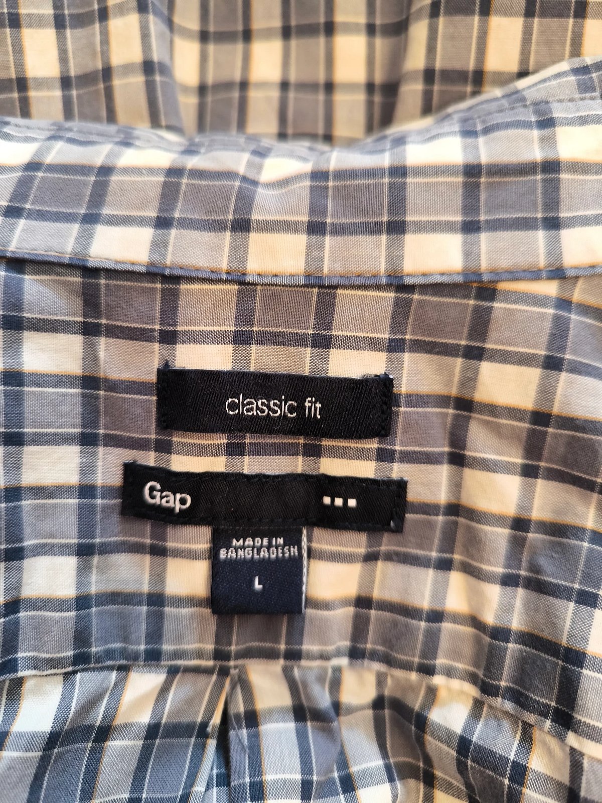 Gap Classic Fit Plaid Shirt, photo 4
