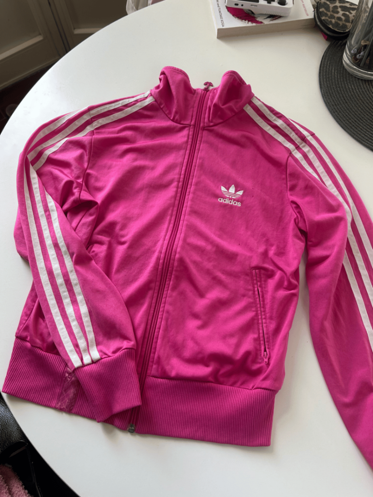 Adidas Originals Pink Track Jacket Firebird - photo 5