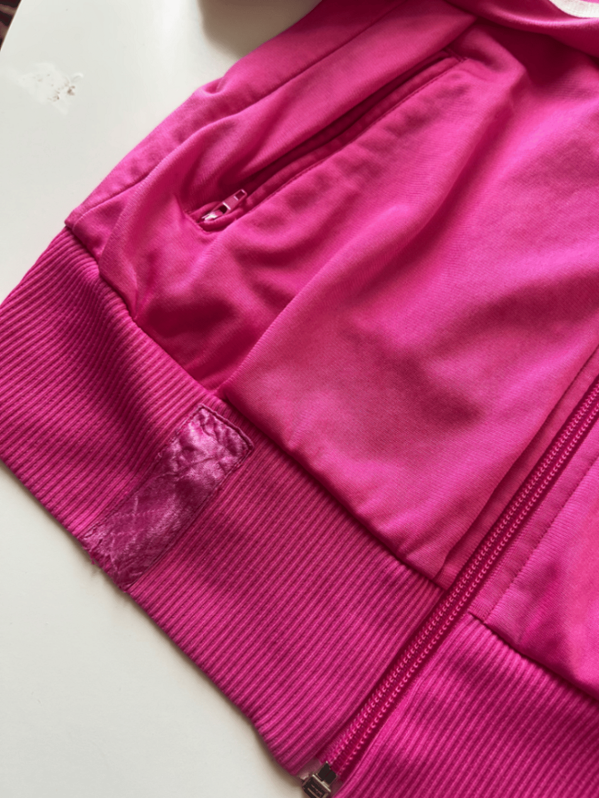 Adidas Originals Pink Track Jacket Firebird - photo 4