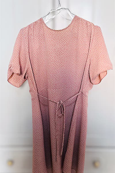 Pink Polka Dot Mini Dress by Primark — pre-loved on Thrifted.mt