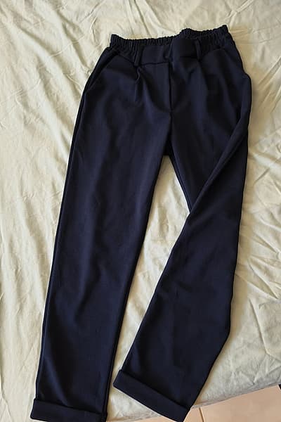 Navy Blue Work Trousers by Unknown — pre-loved on Thrifted.mt