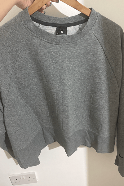 Nike Dri-FIT Grey Sweatshirt by Nike — pre-loved on Thrifted.mt