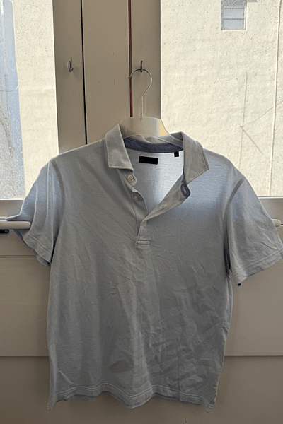 Gagliardi Light Blue Polo Shirt by Gagliardi — pre-loved on Thrifted.mt