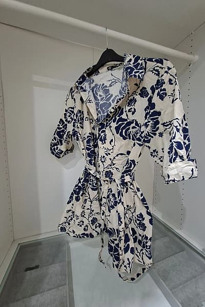 Floral button up shirt dress by Zara — pre-loved on Thrifted.mt