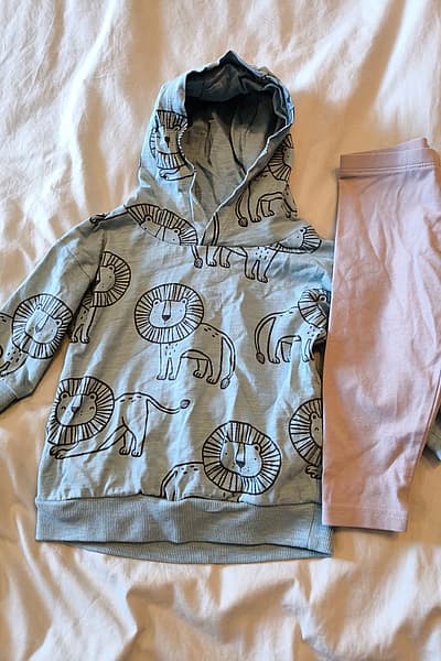 Lion Print Hoodie Two-Piece Set by Next — pre-loved on Thrifted.mt