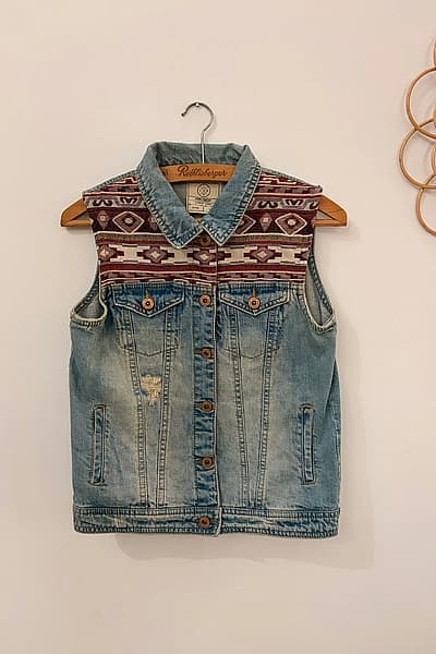Denim Vest - Size XS — pre-loved on Thrifted.mt