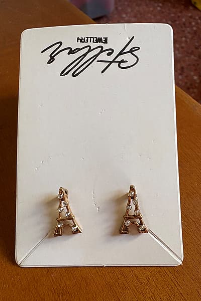 Eiffel Tower Stud Earrings