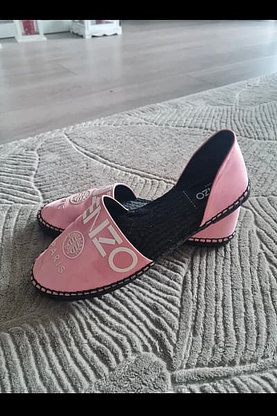 Kenzo Paris Pink Espadrille Shoes by Kenzo — pre-loved on Thrifted.mt