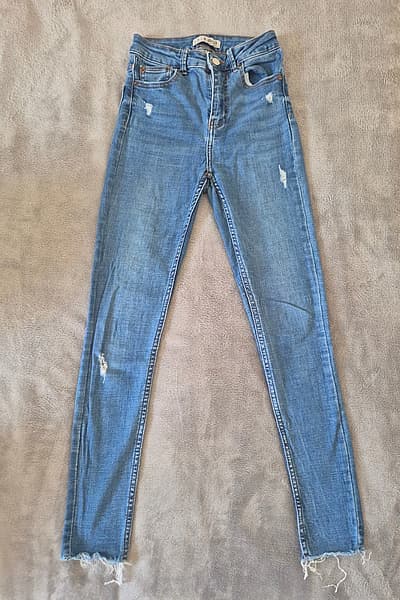 Blue Skinny Denim Jeans by Denim Co. — pre-loved on Thrifted.mt