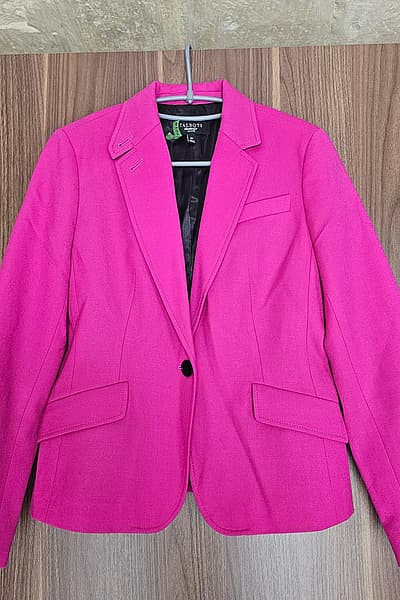 Blazer rosa de mezcla de lana de Talbots by Talbots — pre-loved on Thrifted.mt