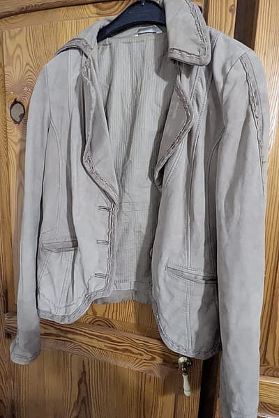 Promod beige cotton utility jacket by Promod — pre-loved on Thrifted.mt