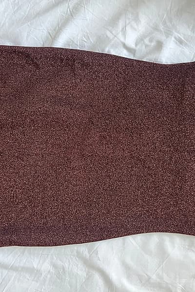Sparkly brown mini dress by H&M — pre-loved on Thrifted.mt