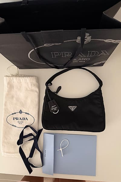 Prada Re-Edition 2000 Nylon Bag by Prada — pre-loved on Thrifted.mt