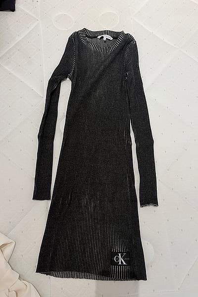 Calvin Klein Ribbed Knit Dress by Calvin Klein — pre-loved on Thrifted.mt