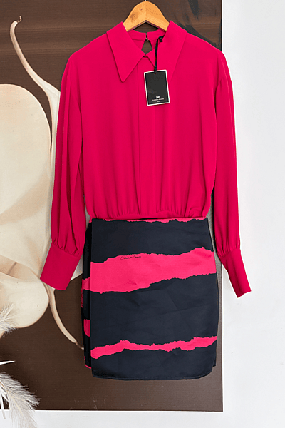Elisabetta Franchi Blouse Skirt Dress by Elisabetta Franchi — pre-loved on Thrifted.mt