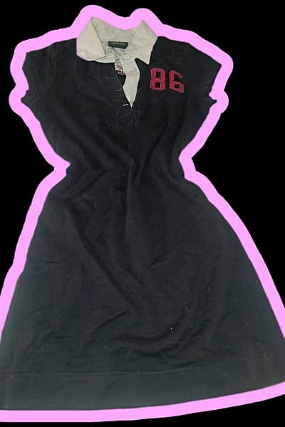 100% Cotton - Authentic Peak Performance - Vintage 1998 Polo Dress with Back Embroidery (XS) by Peak Performance — pre-loved on Thrifted.mt