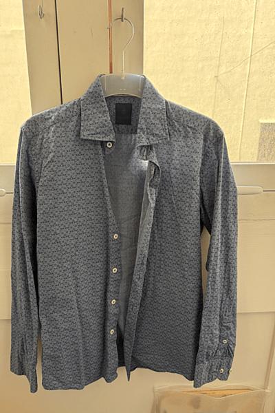 Gagliardi Patterned Long Sleeve Shirt by Gagliardi — pre-loved on Thrifted.mt