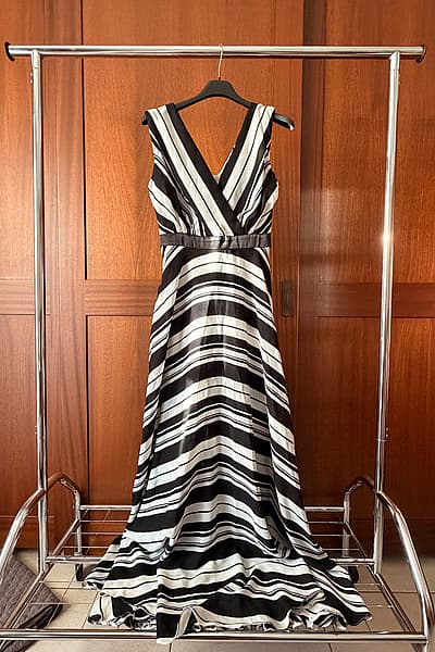 Atmoshphere White-Black Dress — pre-loved on Thrifted.mt