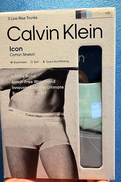Calvin Klein Low Rise Trunks by Calvin Klein — pre-loved on Thrifted.mt