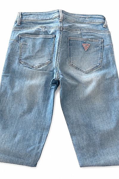Guess Light Blue Denim Jeans — pre-loved on Thrifted.mt