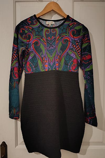Baba Design Patterned Mini Dress by Baba Design — pre-loved on Thrifted.mt