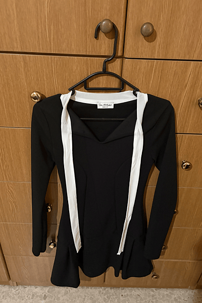 Miss Selfridge Ruffle Mini Dress by Miss Selfridge — pre-loved on Thrifted.mt