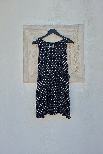 Gold & Silver Printed Mini Dress by Gold & Silver — pre-loved on Thrifted.mt