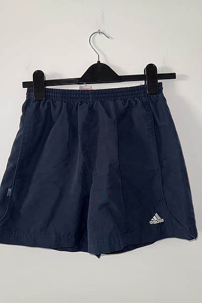 Adidas Navy Blue Sports Shorts by Adidas — pre-loved on Thrifted.mt