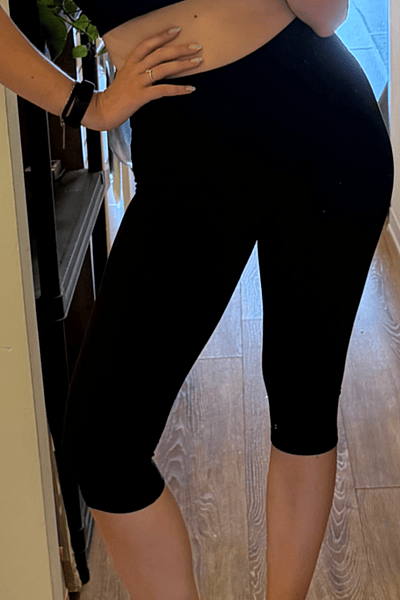 H&M Move black capri leggings by H&M — pre-loved on Thrifted.mt